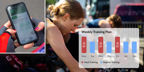 Warmtebelasting tijdens de training
